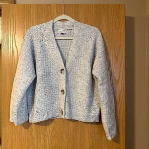 Universal Thread Speckled Cream Knit Cardigan